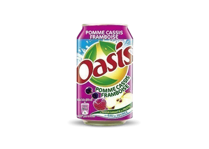OASIS POMME CASSIS FRAMBOISE 33CL